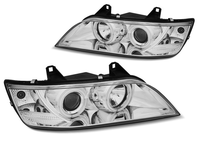 HEADLIGHTS BMW Z3 01.96-02 ANGEL EYES CCFL CHROME