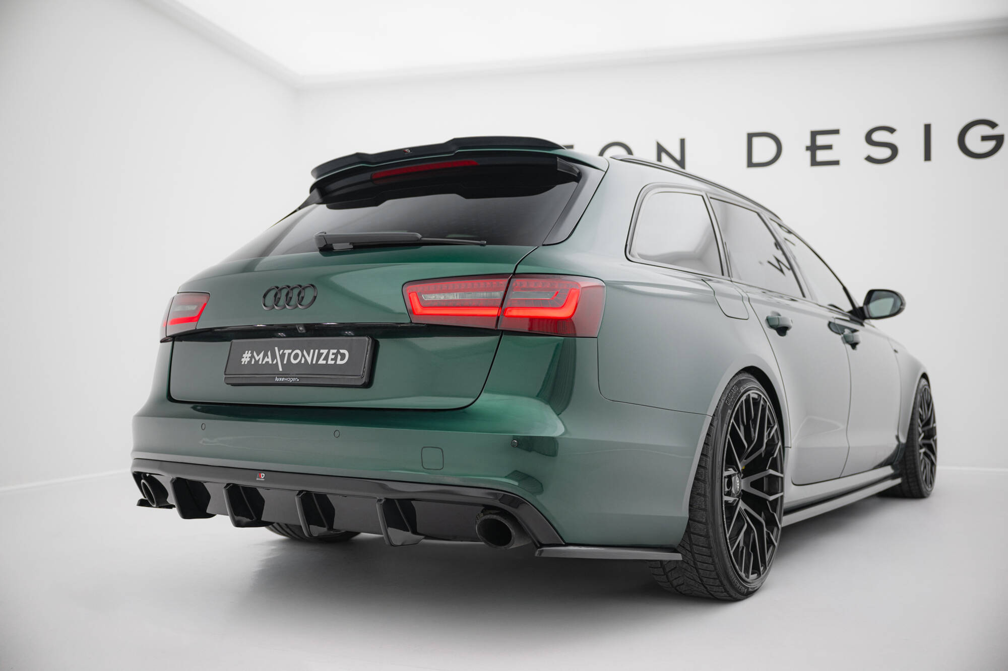 REAR VALANCE SUITABLE FOR AUDI A6 S-LINE AVANT C7 – MAXTON DESIGN - 3