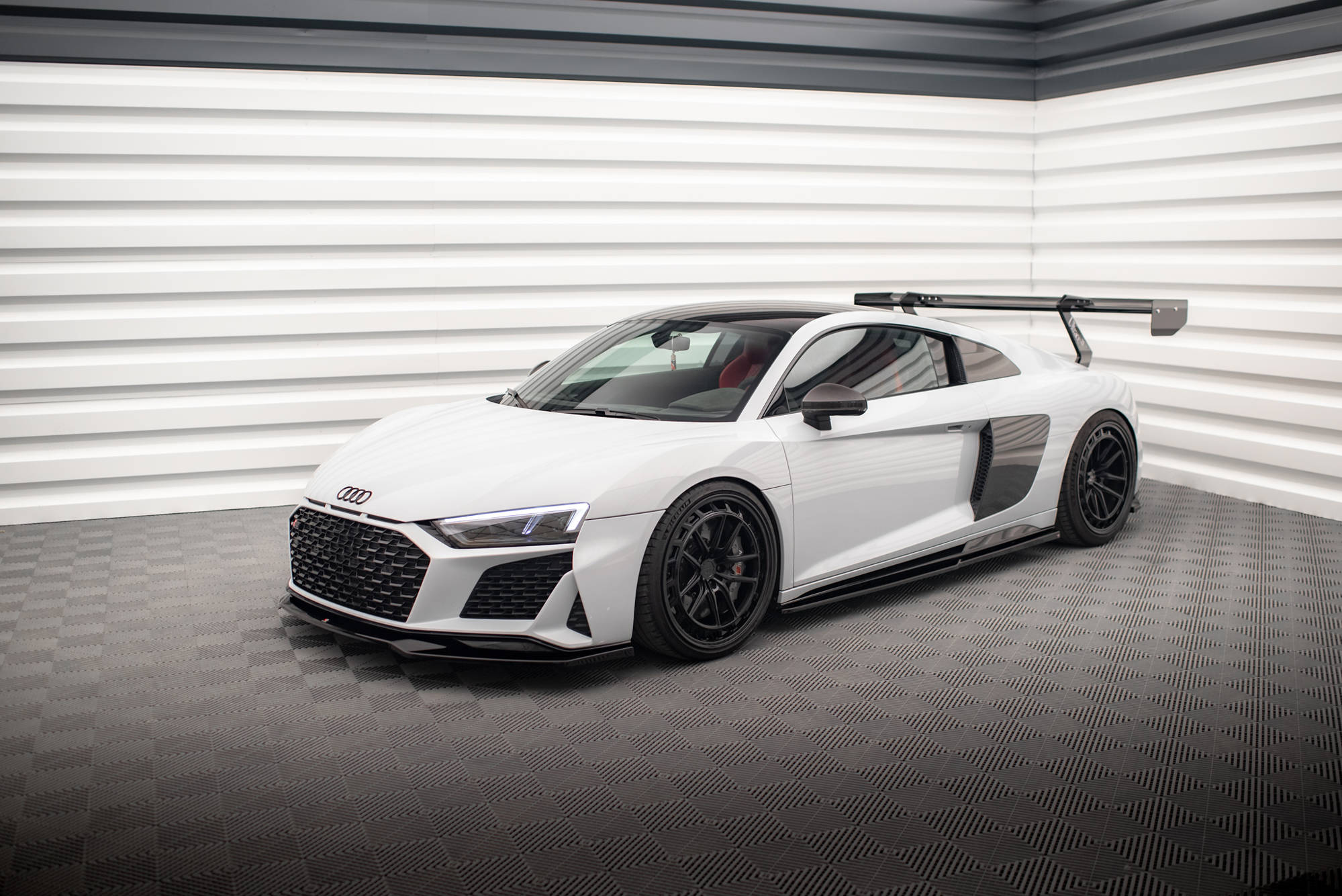 Side Skirts Diffusers V.2 Audi R8 Mk2 Facelift - 5