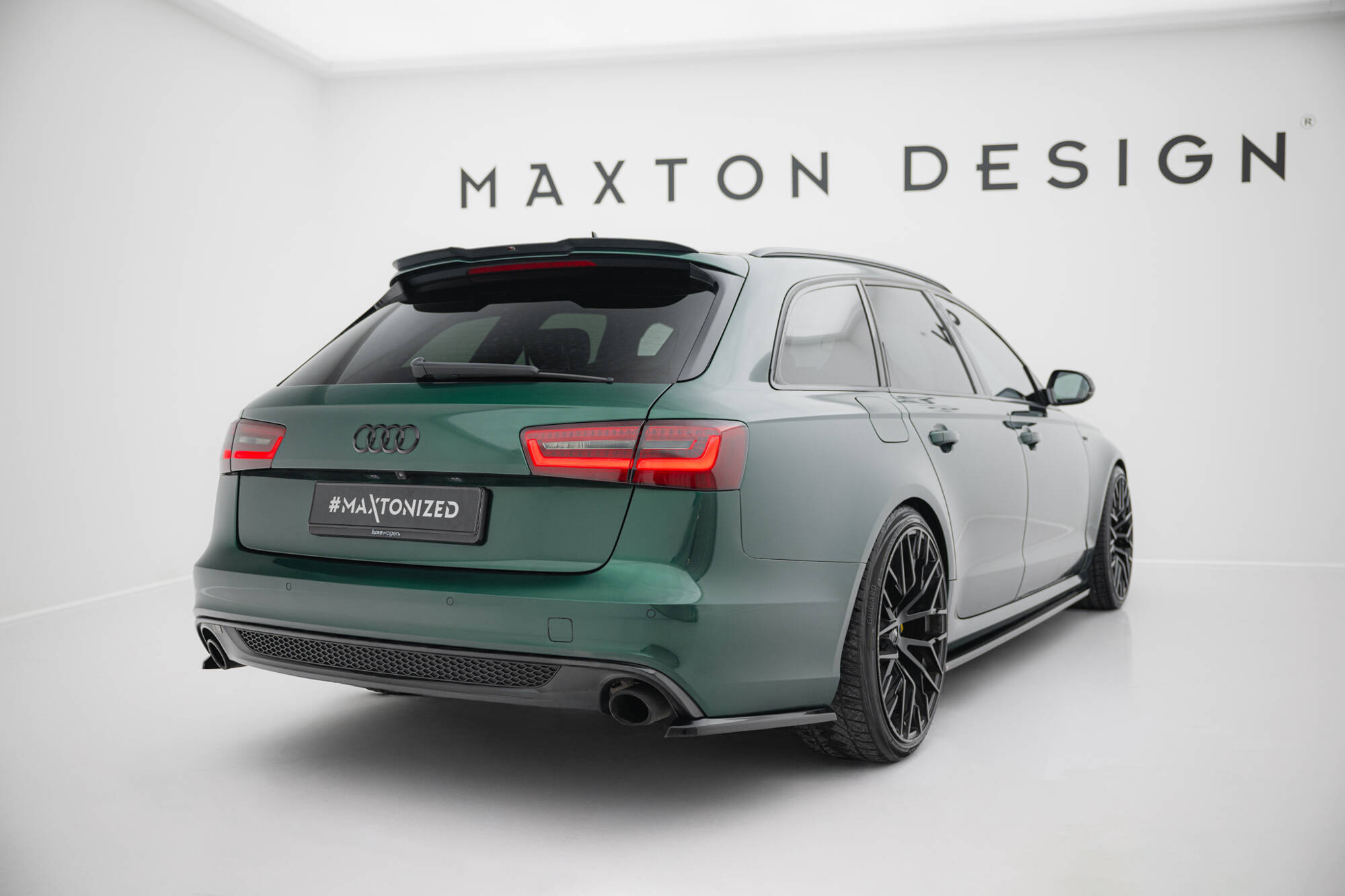 REAR SIDE SPLITTERS V.2 SUITABLE FOR AUDI A6 S-LINE AVANT C7 – MAXTON DESIGN