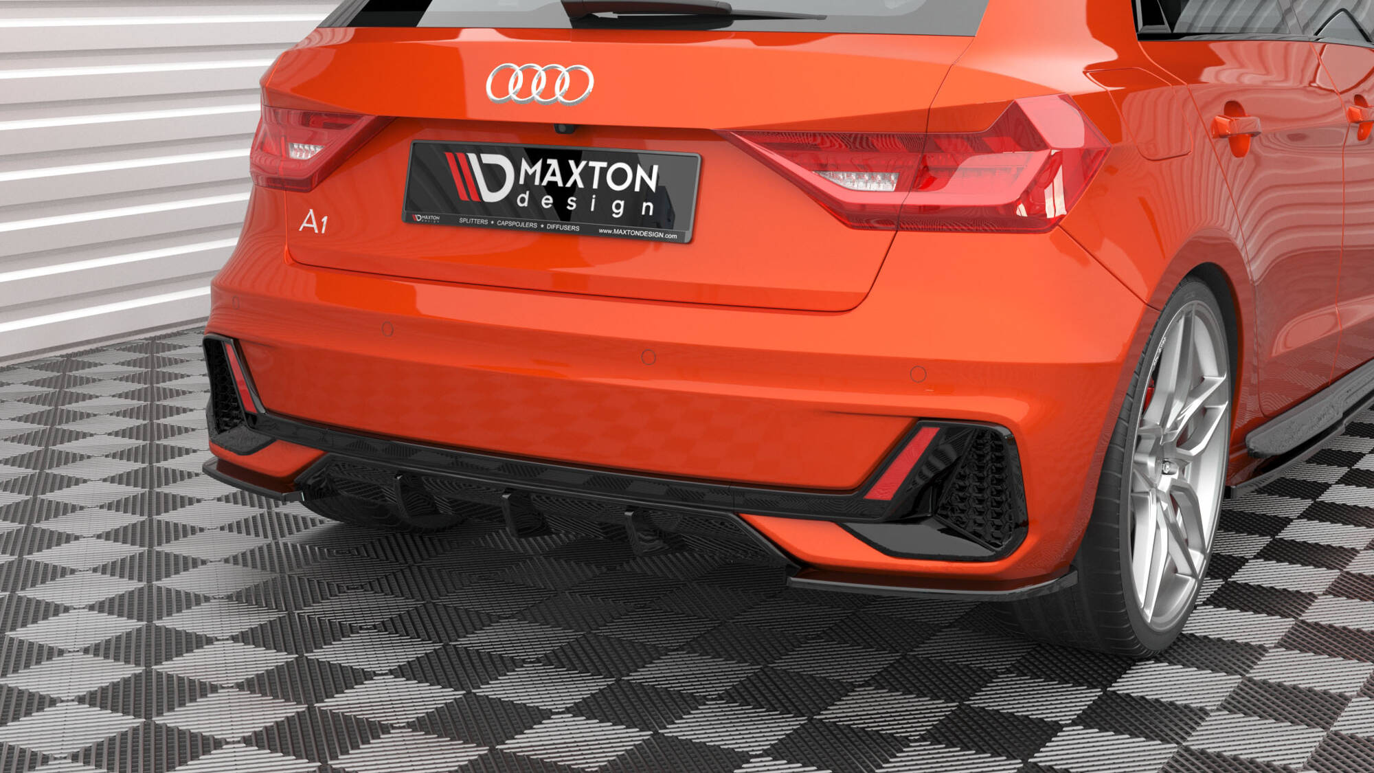 Rear Valance Audi A1 S-Line GB - 4
