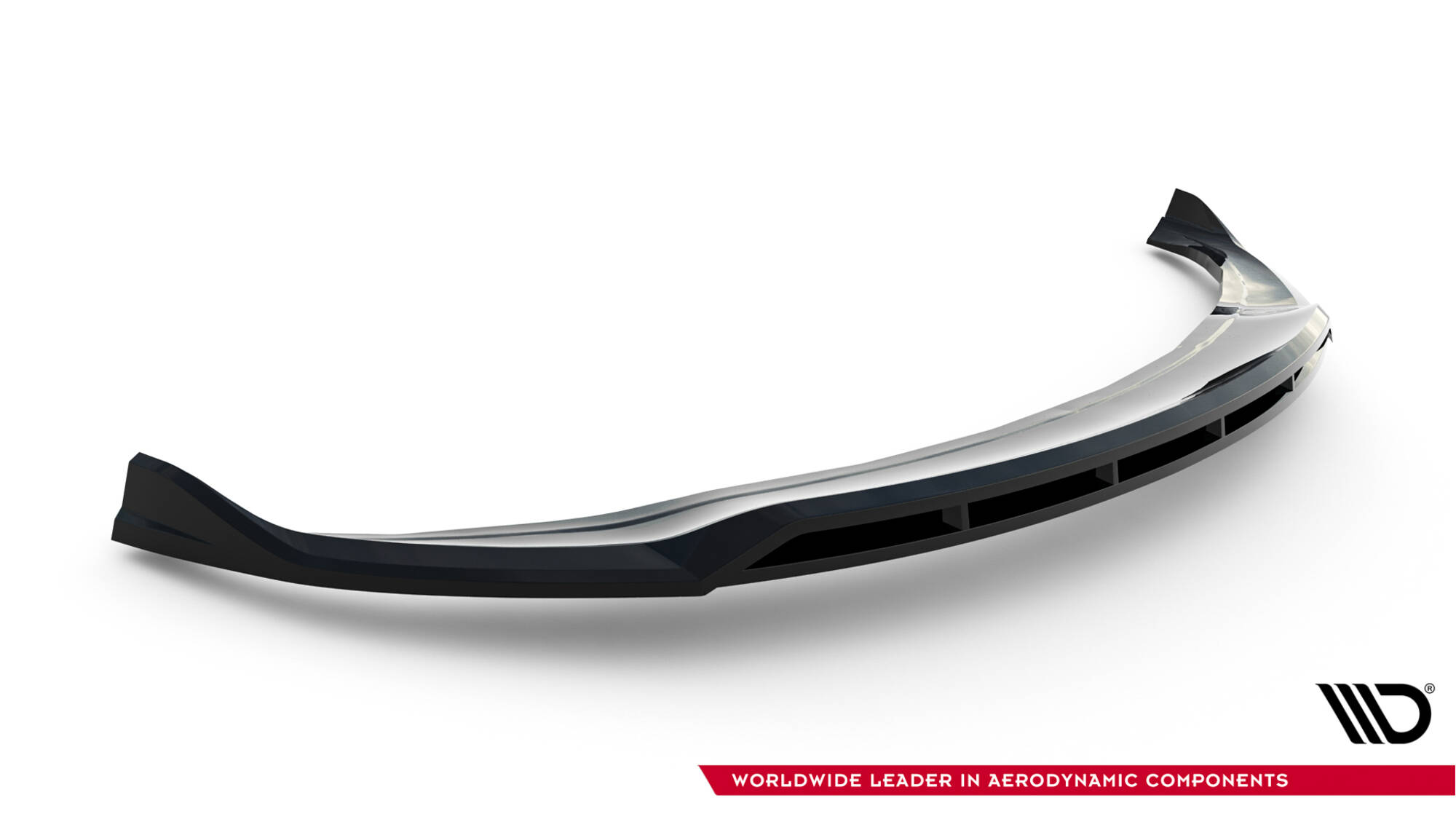FRONT SPLITTER V.1 SUITABLE FOR TESLA MODEL 3 PERFORMANCE MK1 FACELIFT – MAXTON DESIGN - 5