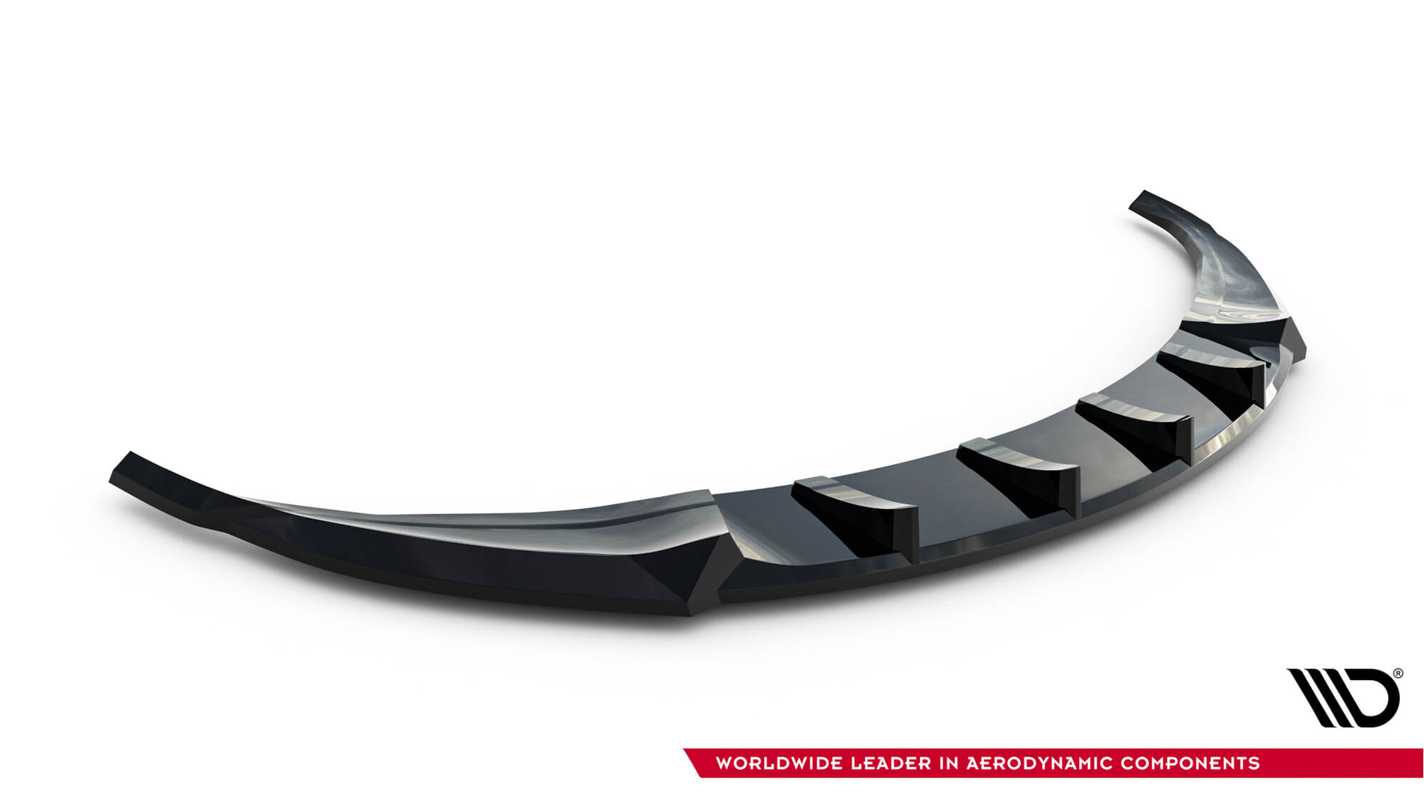 FRONT SPLITTER V.2 SUITABLE FOR TESLA MODEL 3 PERFORMANCE MK1 FACELIFT – MAXTON DESIGN - 5