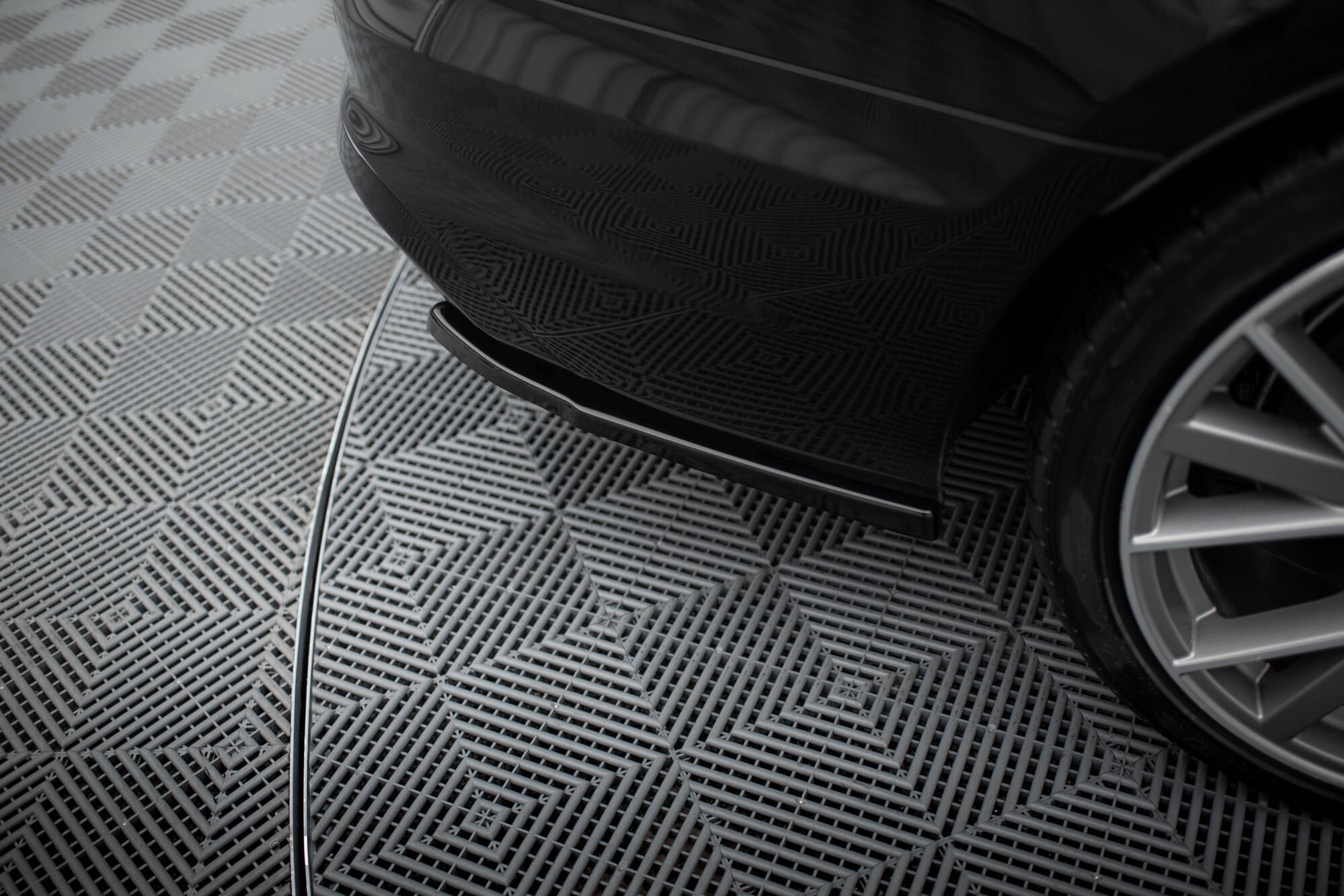 Rear Side Splitters Audi S4 B9 Facelift - 4