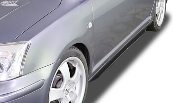 SIDESKIRTS TOYOTA AVENSIS (T25) 2003-2009 "SLIM"
