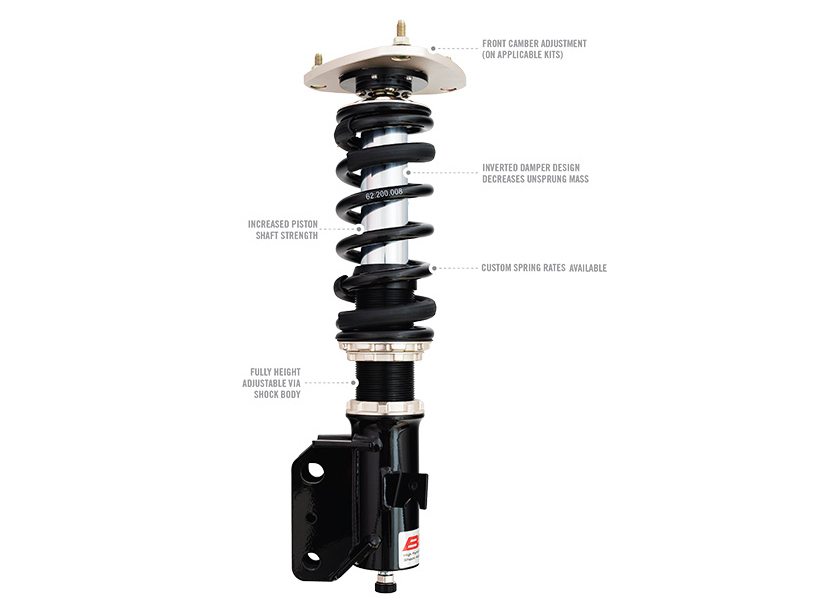 NISSAN ALMERA N15 95-99 BC-RACING COILOVER KIT RM-MA - 3
