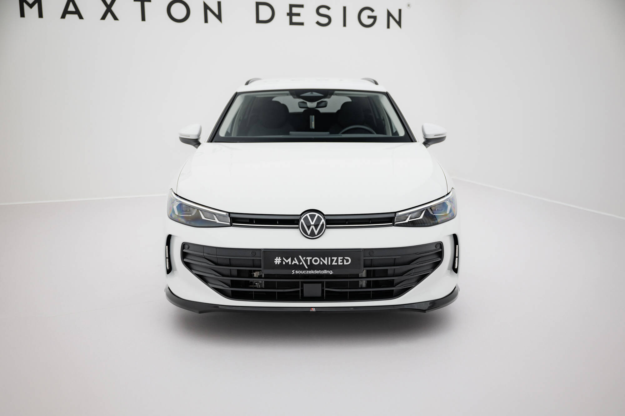 FRONT SPLITTER V.1 SUITABLE FOR VOLKSWAGEN PASSAT B9 – MAXTON DESIGN - 4