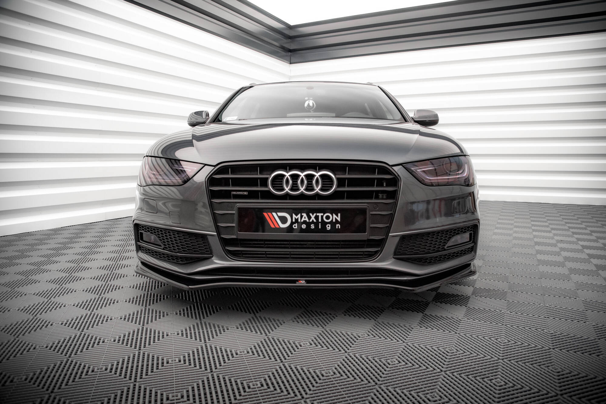 Front Splitter V.4 Audi A4 S-Line / S4 B8 Facelift - 2