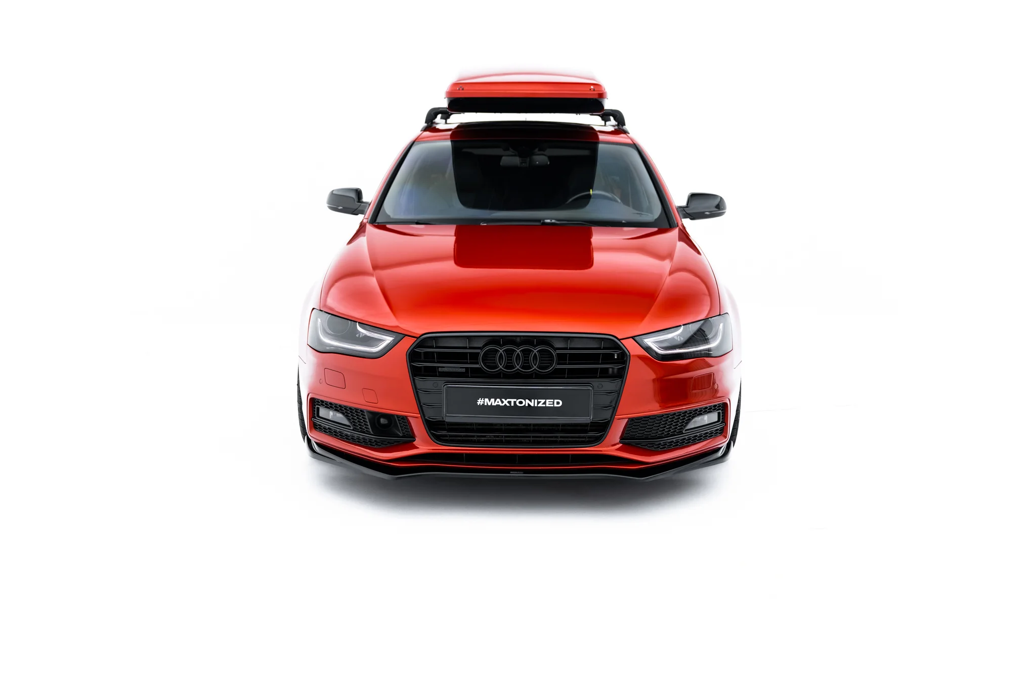 FRONT SPLITTER V.4 SUITABLE FOR AUDI A4 S-LINE / S4 B8 FACELIFT – MAXTON DESIGN - 4