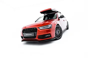 FRONT SPLITTER V.4 SUITABLE FOR AUDI A4 S-LINE / S4 B8 FACELIFT – MAXTON DESIGN