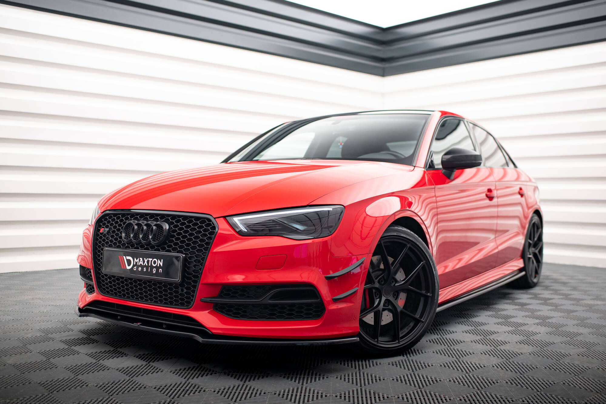 Front Bumper Wings (Canards) Audi S3 / A3 S-Line 8V Sedan / Cabrio - 7