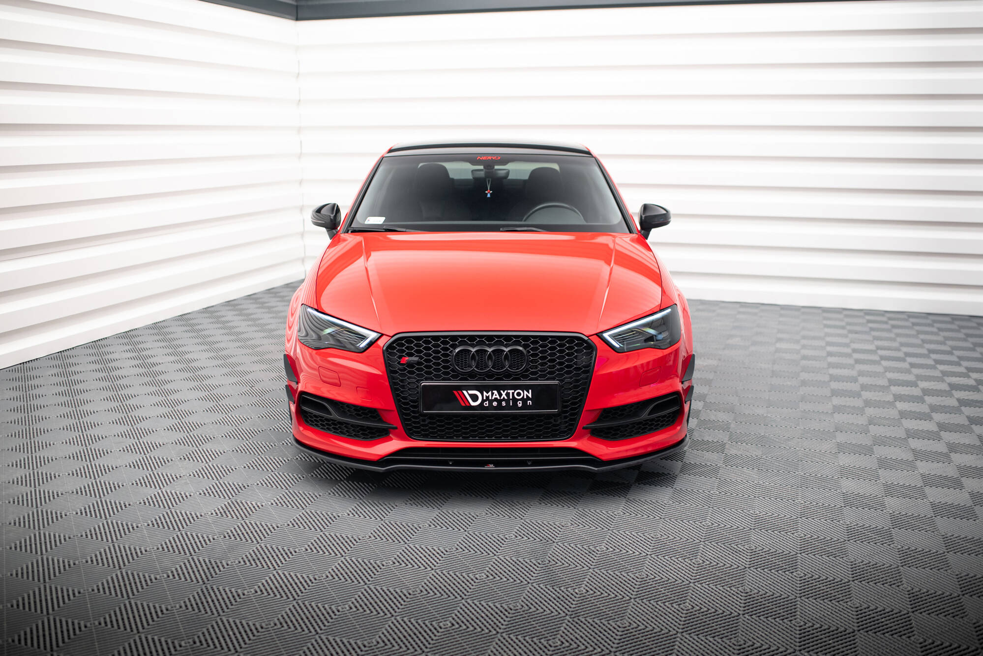 Front Bumper Wings (Canards) Audi S3 / A3 S-Line 8V Sedan / Cabrio - 2