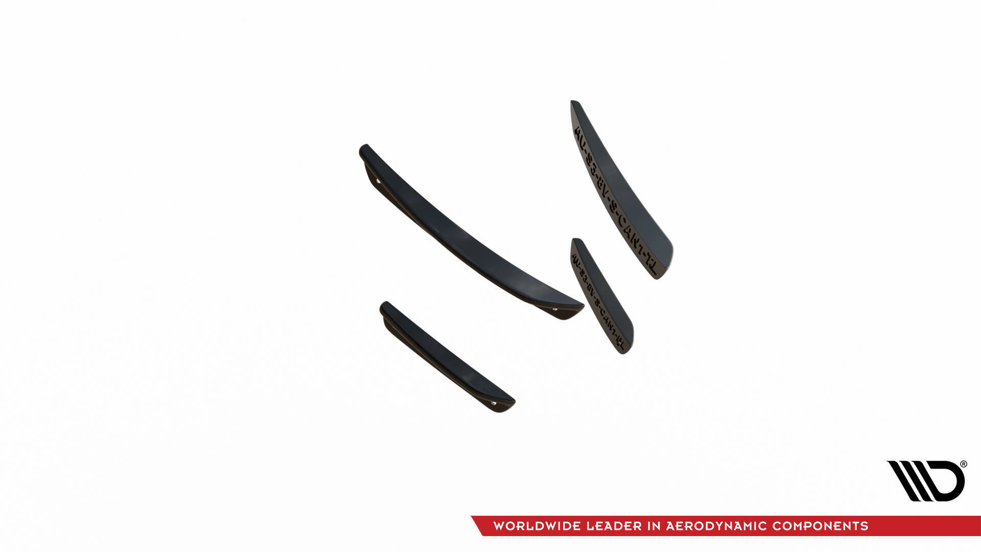 Front Bumper Wings (Canards) Audi S3 / A3 S-Line 8V Sedan / Cabrio - 9