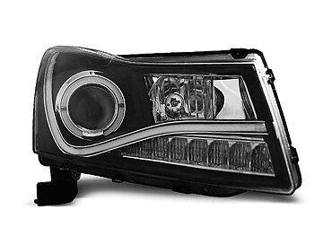 HEADLIGHTS CHEVROLET CRUZE 09-12 DAYLIGHT BLACK