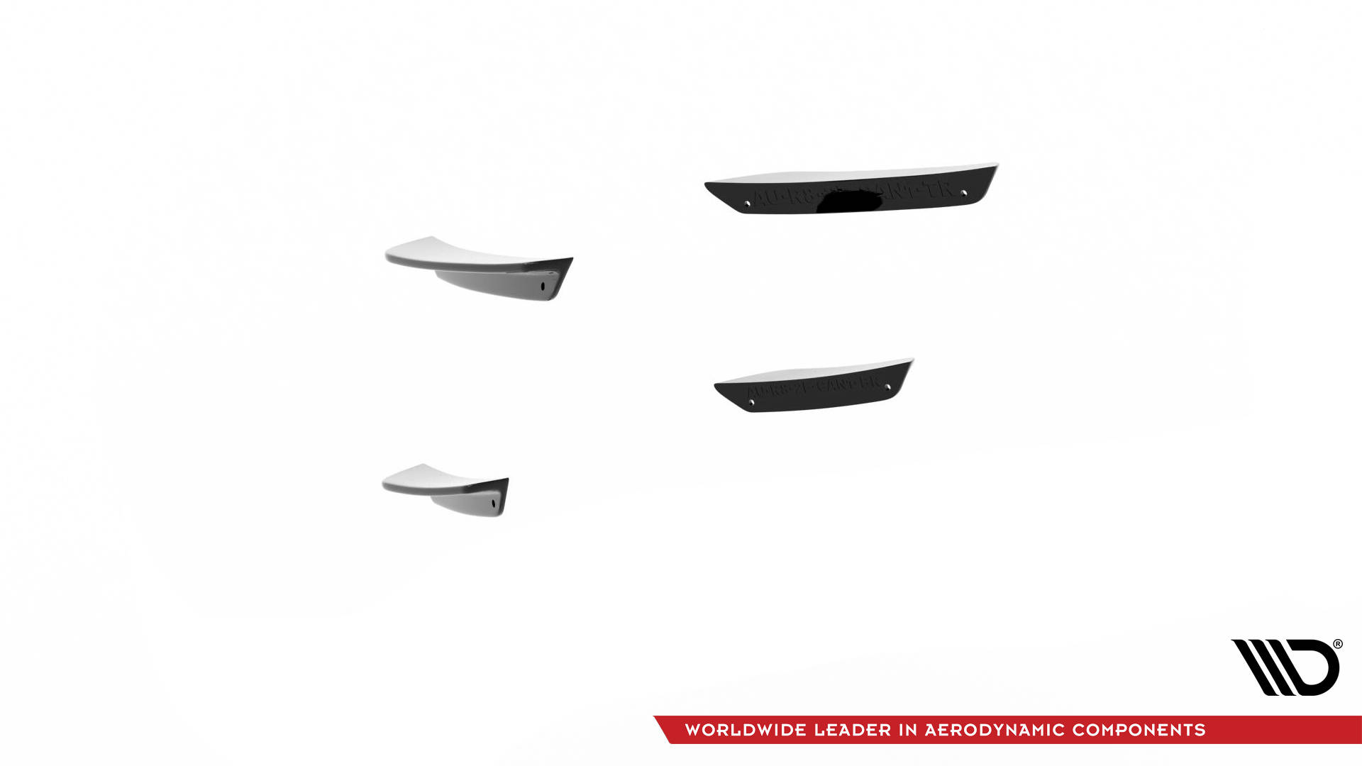 Front Bumper Wings (Canards) Audi R8 Mk2 Facelift - 8
