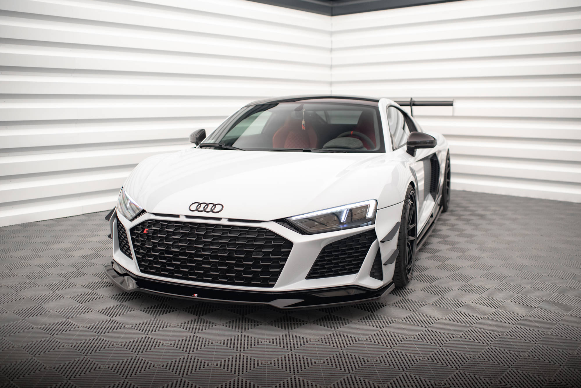 Front Bumper Wings (Canards) Audi R8 Mk2 Facelift - 6