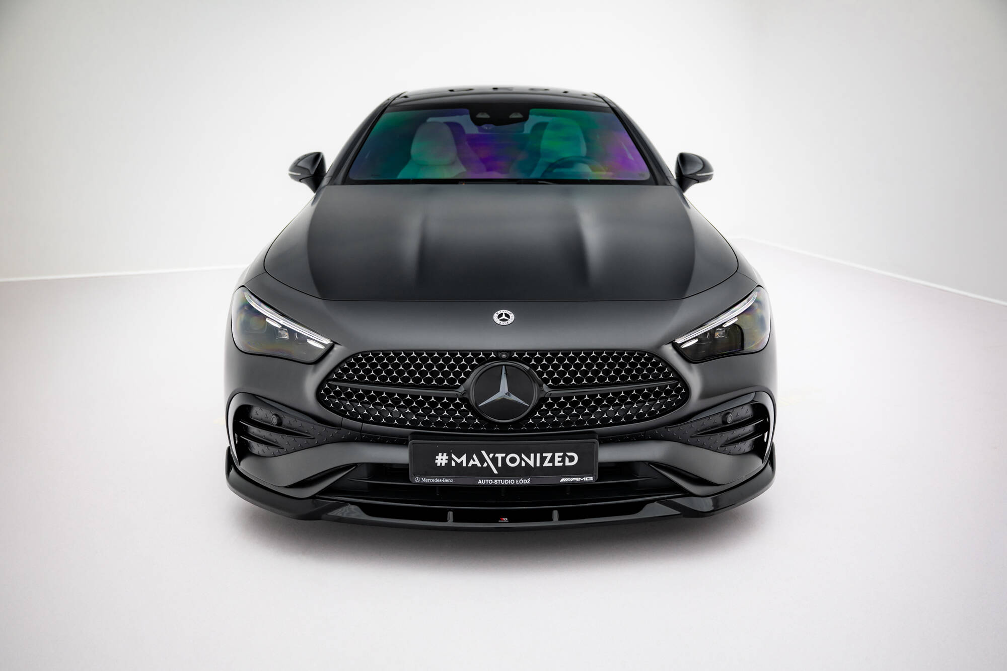 FRONT SPLITTER V.2 SUITABLE FOR MERCEDES-BENZ CLE AMG-LINE C236 – MAXTON DESIGN - 3
