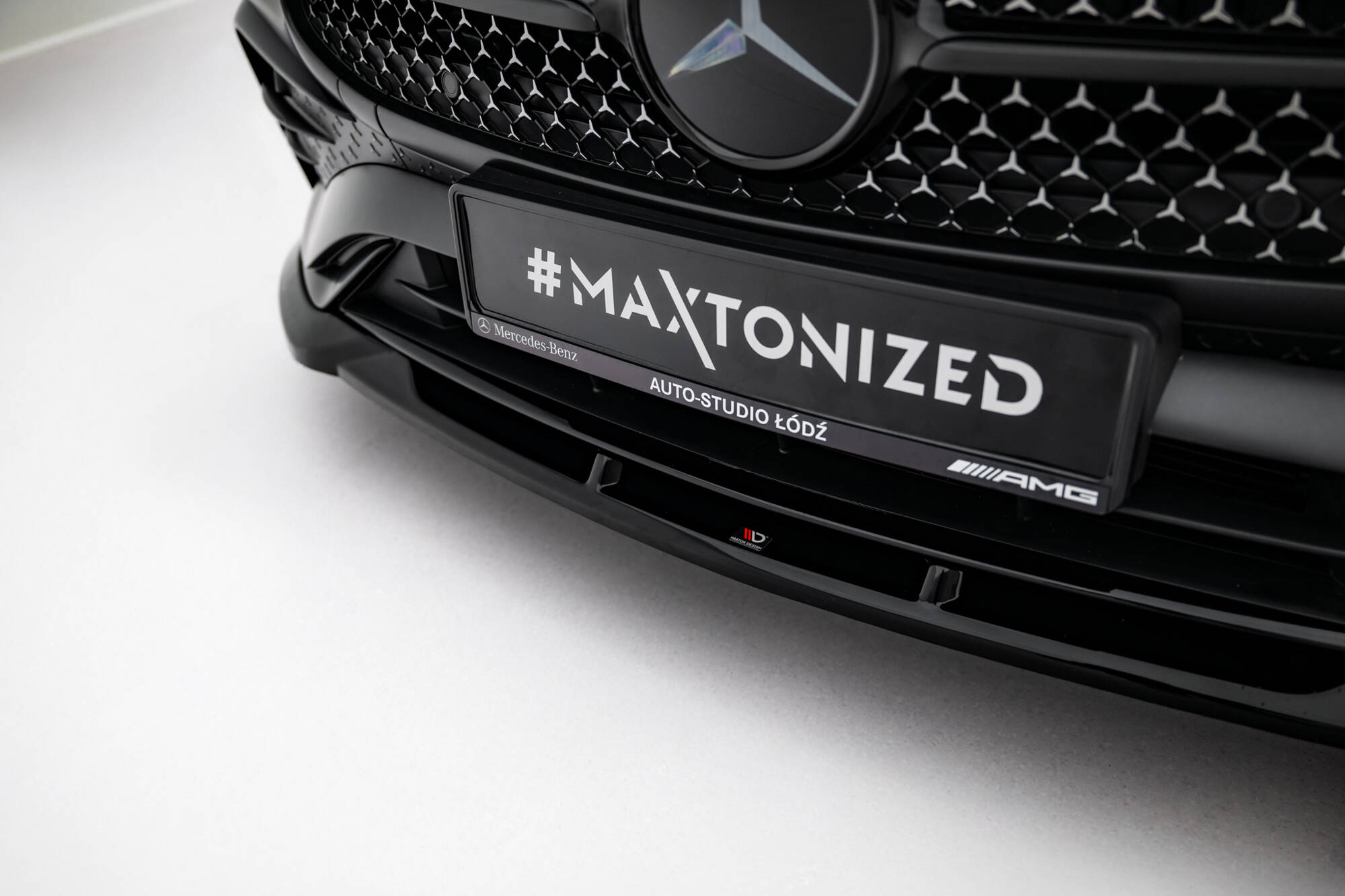 FRONT SPLITTER V.2 SUITABLE FOR MERCEDES-BENZ CLE AMG-LINE C236 – MAXTON DESIGN - 2