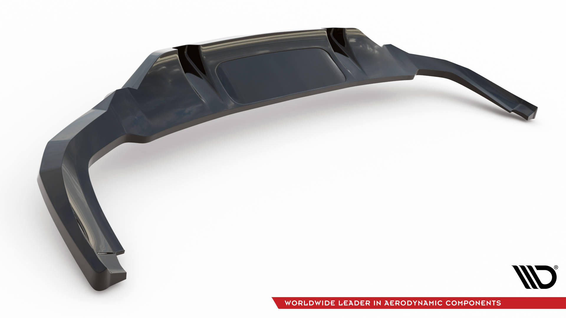 Central Rear Splitter (Vertical Bars) Audi SQ5 Sportback Mk2 Facelift - 7