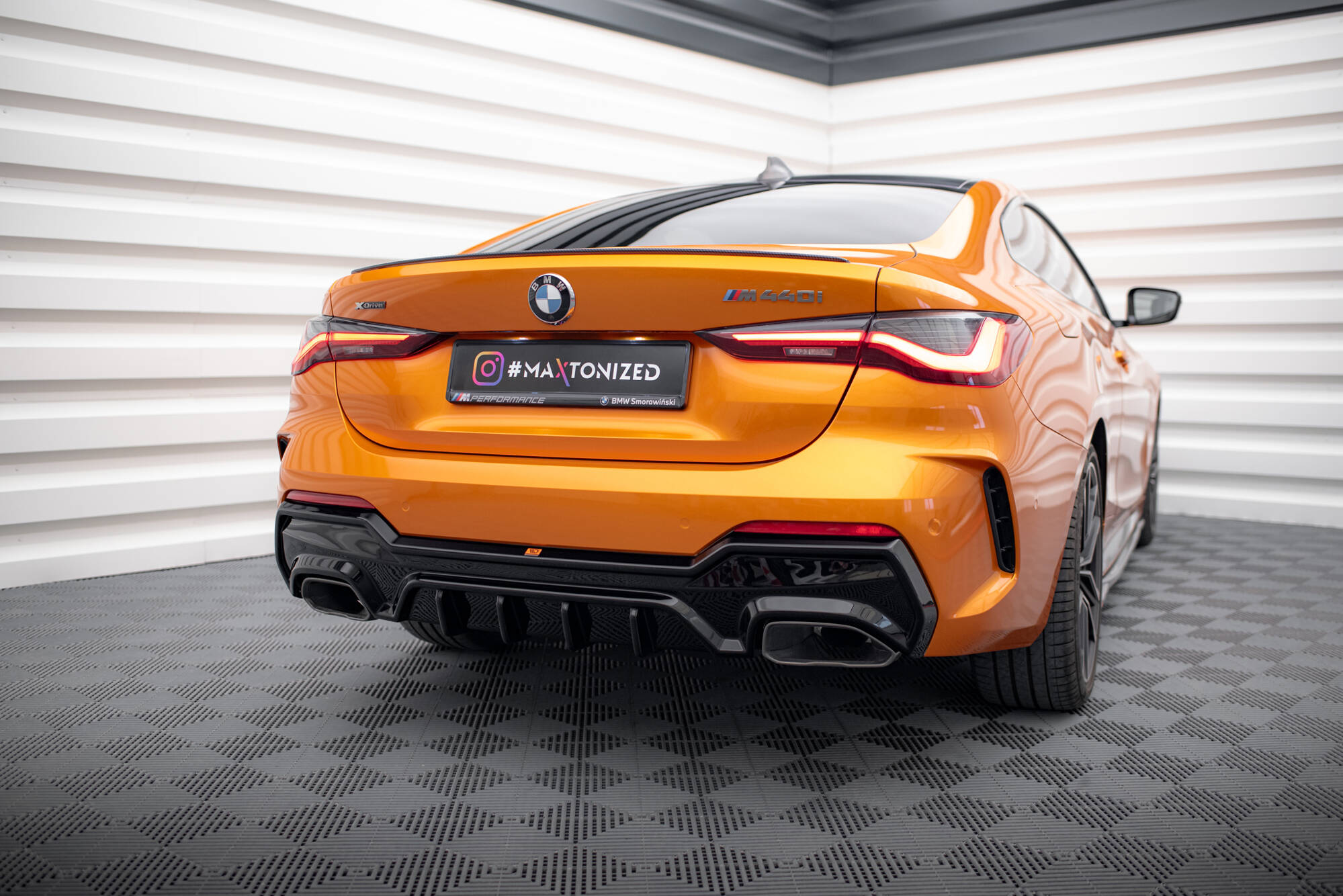 REAR VALANCE SUITABLE FOR BMW M440I / M440D G22 / G23 / G22 FACELIFT / G23 FACELIFT – MAXTON DESIGN