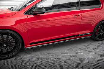 Racing Side Skirts Diffusers VW Golf GTI Mk7 Clubsport
