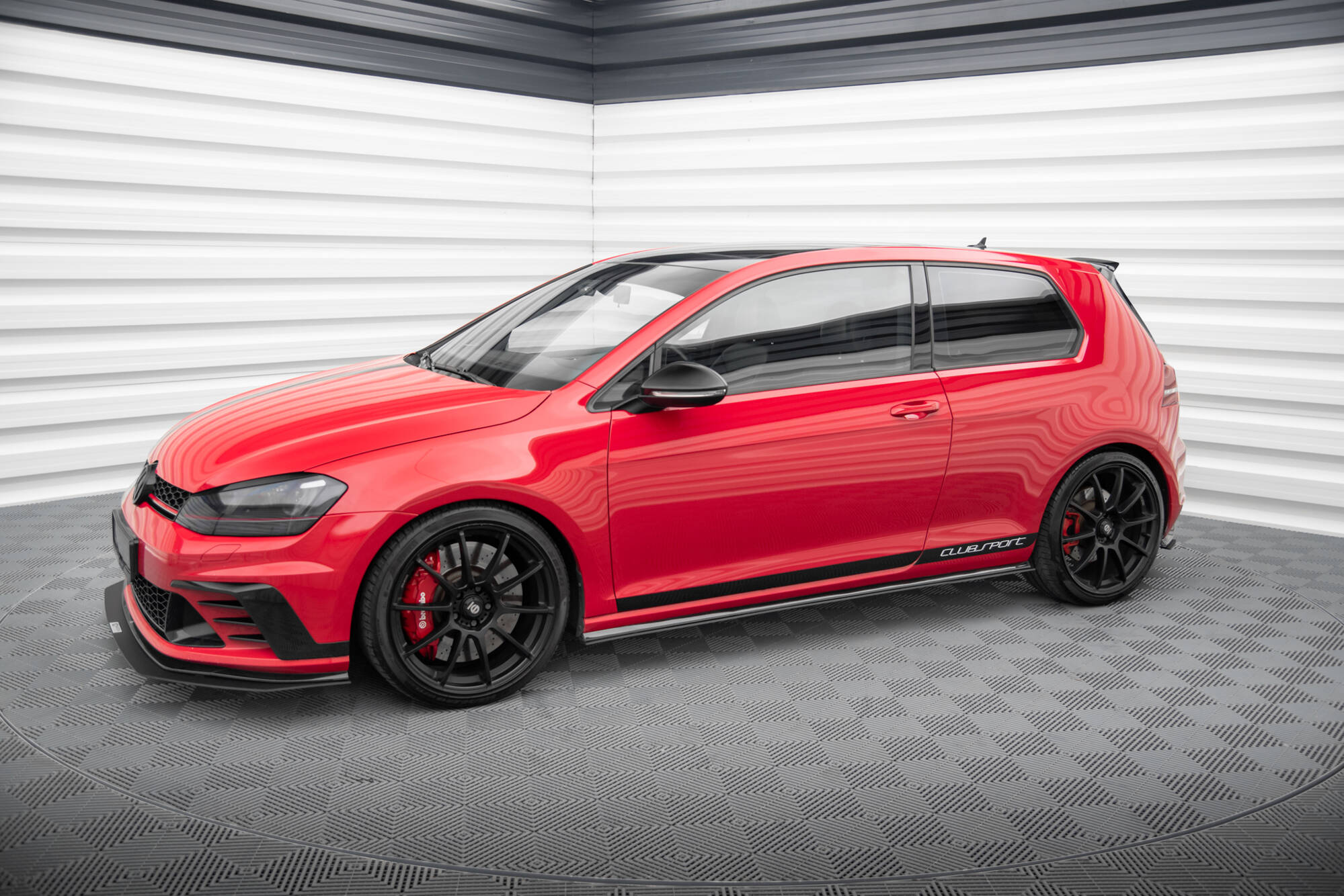 Racing Side Skirts Diffusers VW Golf GTI Mk7 Clubsport