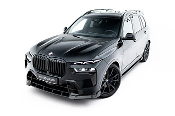 PREPREG CARBON FIBER FRONT SPLITTER SUITABLE FOR BMW X7 M-PACK G07 FACELIFT – MAXTON DESIGN