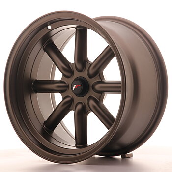 Japan Racing JR19 17x9 ET-25-(-10) BLANK MatBronze