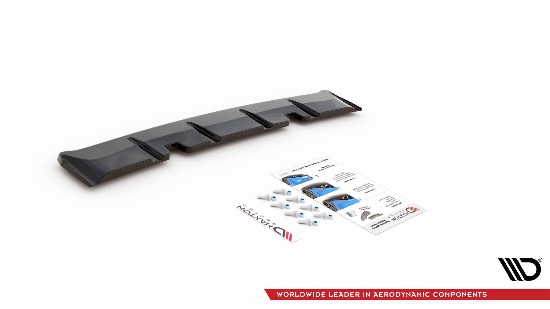 Central Rear Splitter VW Golf 8 GTI Clubsport (2020-) - 6