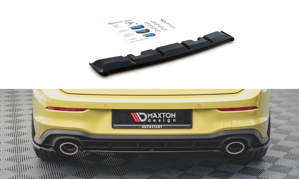 Central Rear Splitter VW Golf 8 GTI Clubsport (2020-)