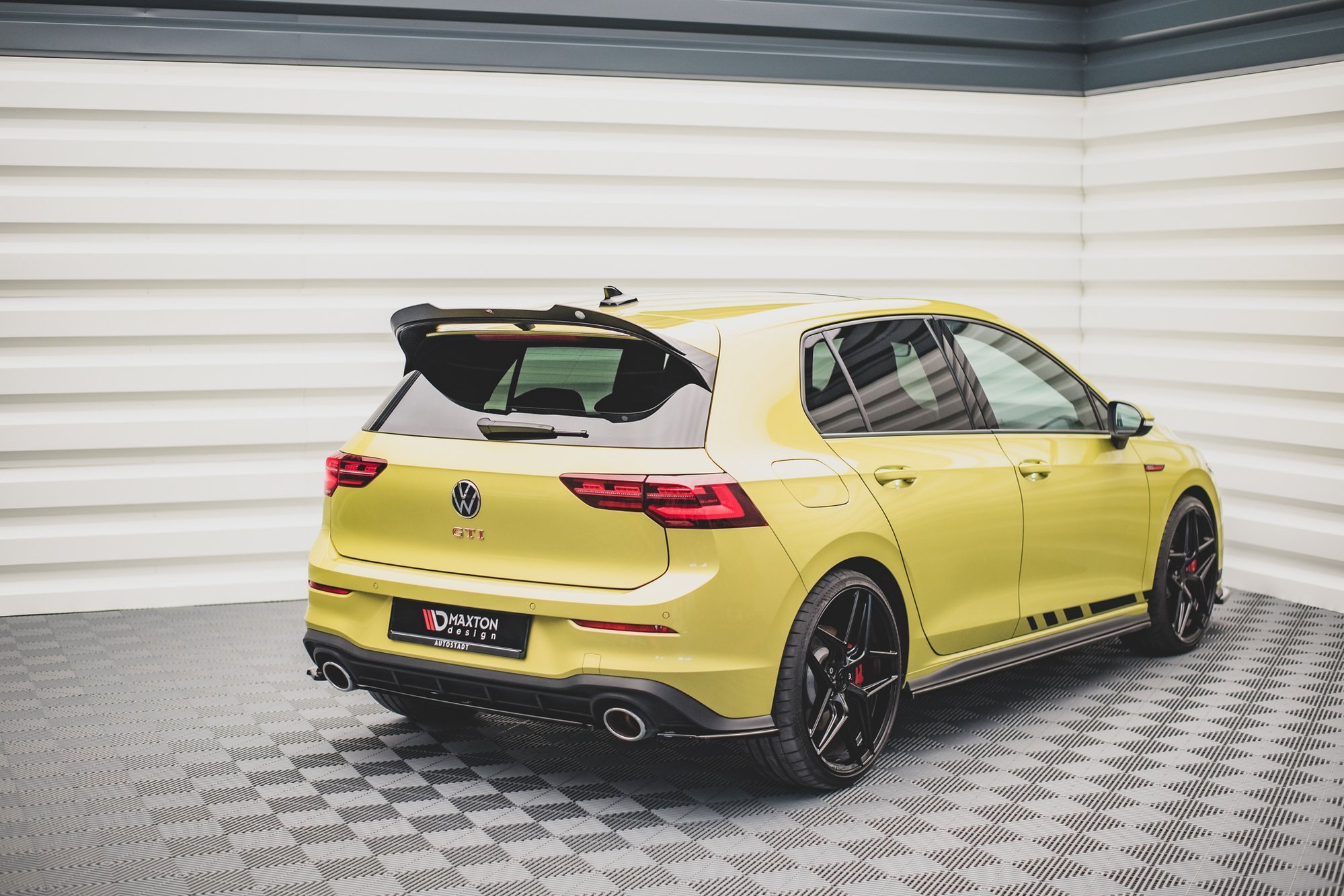 Central Rear Splitter VW Golf 8 GTI Clubsport (2020-) - 2
