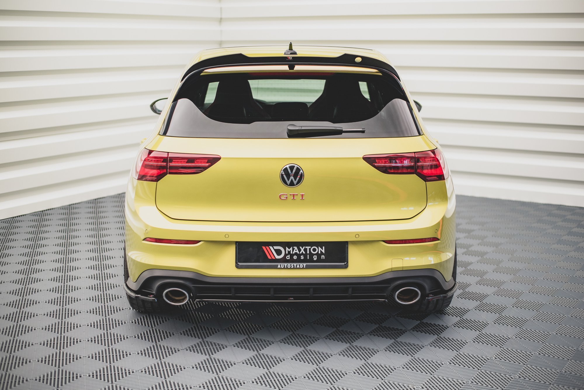 Central Rear Splitter VW Golf 8 GTI Clubsport (2020-) - 4