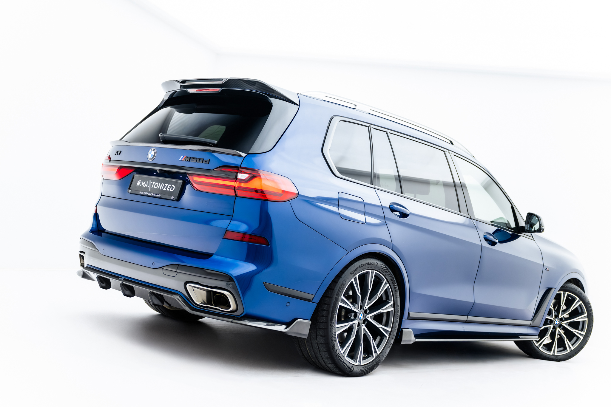 PREPREG CARBON FIBER SIDE SKIRTS SUITABLE FOR BMW X7 M-PACK G07 – MAXTON DESIGN - 10