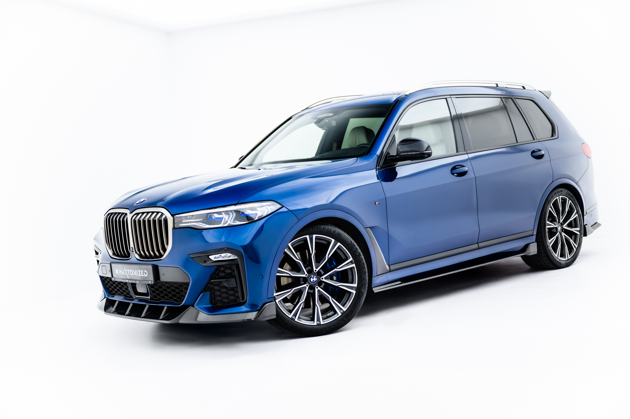 PREPREG CARBON FIBER SIDE SKIRTS SUITABLE FOR BMW X7 M-PACK G07 – MAXTON DESIGN - 4