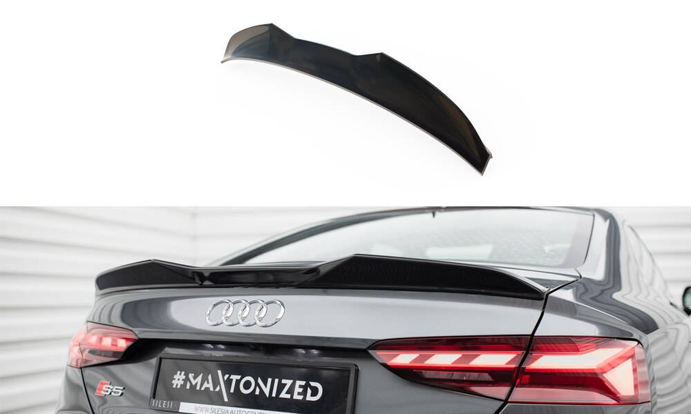 Spoiler CAP 3D Audi S5 Coupe / A5 S-Line Coupe F5 Facelift