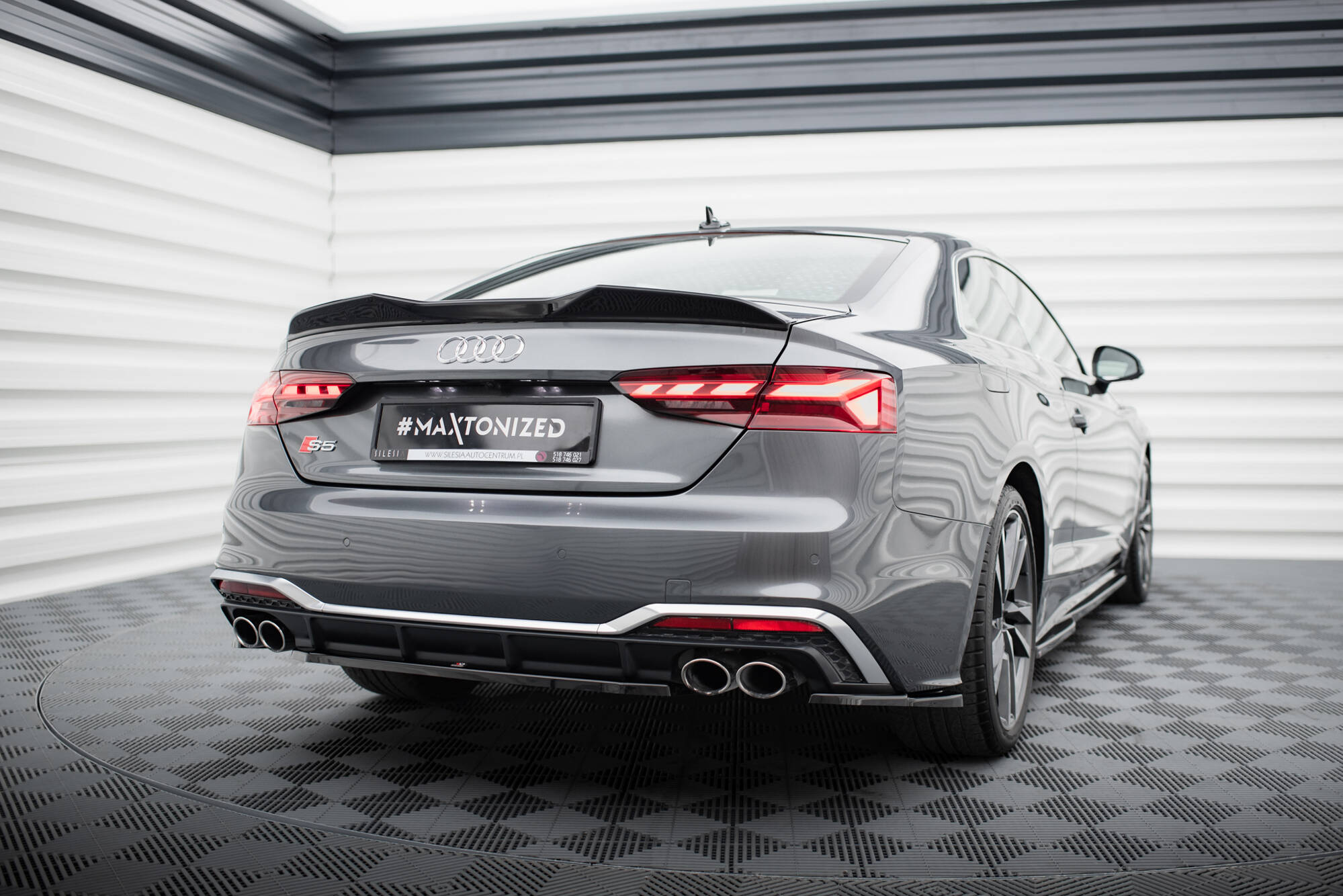Spoiler CAP 3D Audi S5 Coupe / A5 S-Line Coupe F5 Facelift - 4