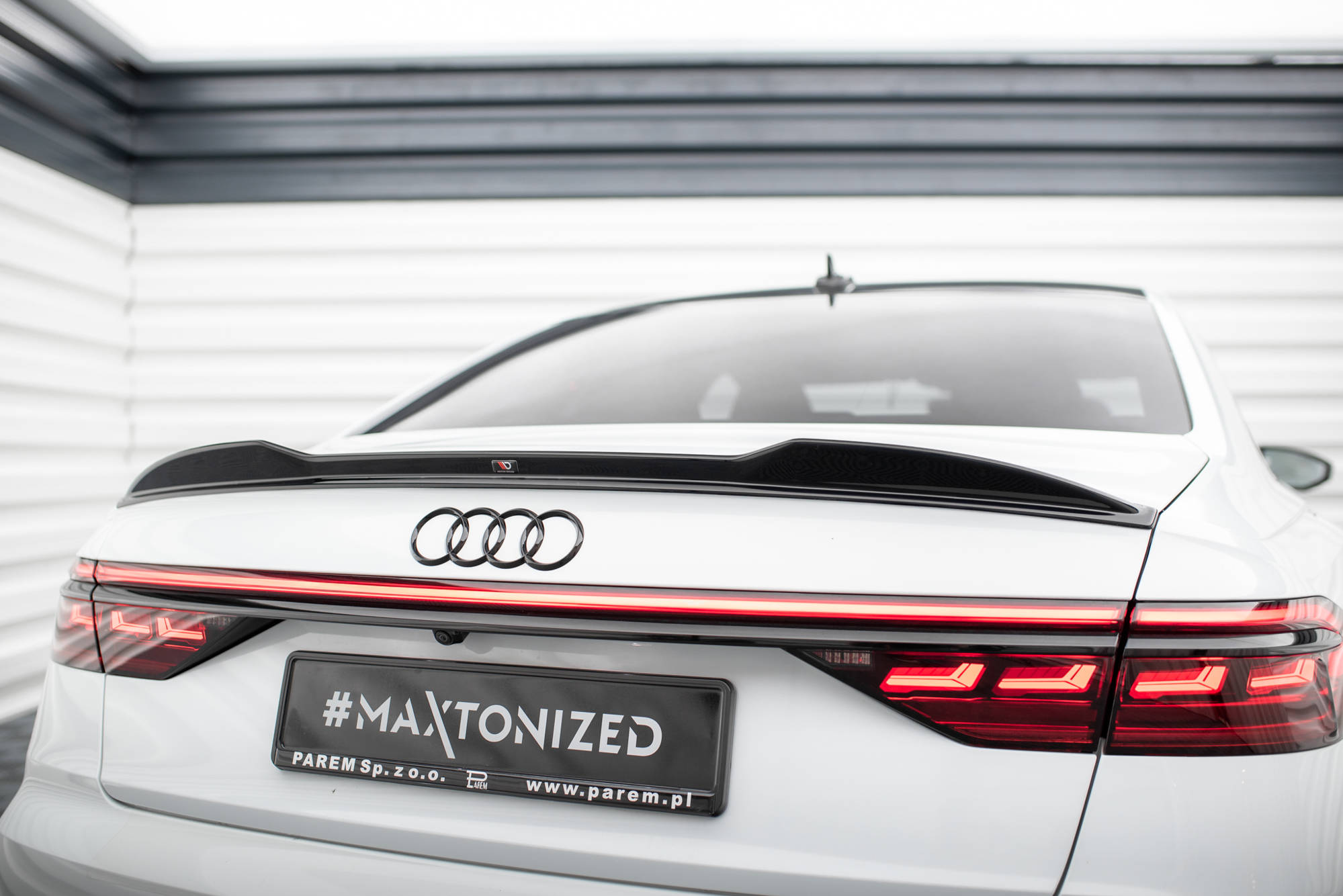 Spoiler CAP 3D Audi A8 / A8 S-Line / S8 D5 - 3