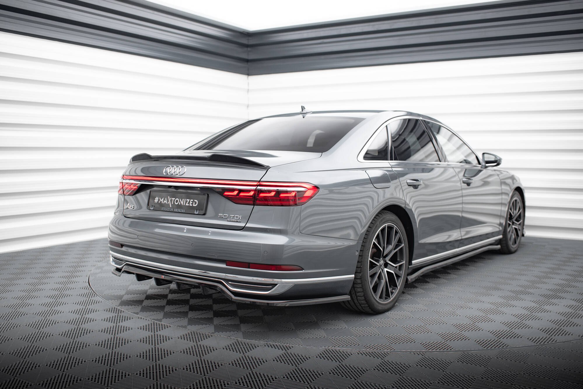 Spoiler CAP 3D Audi A8 / A8 S-Line / S8 D5 - 8