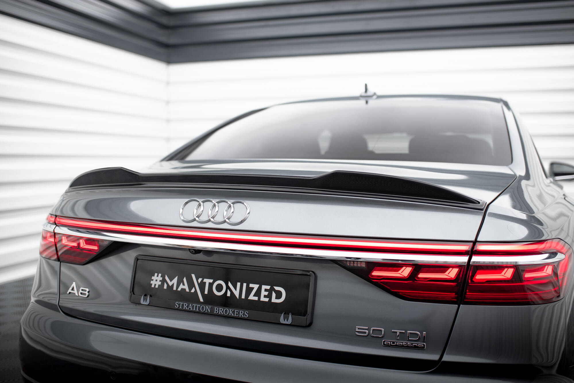 Spoiler CAP 3D Audi A8 / A8 S-Line / S8 D5 - 7