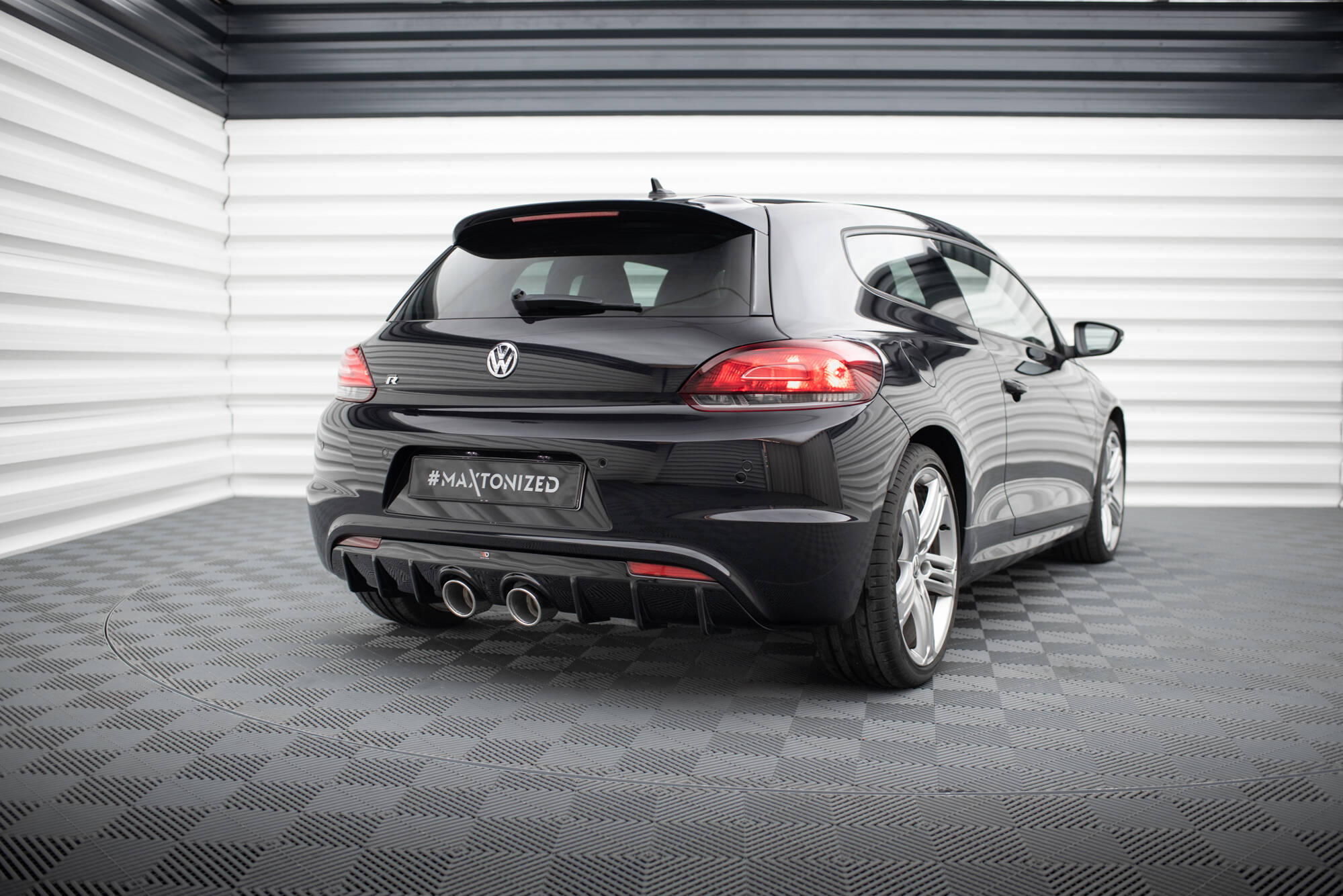 Rear Valance V.3 Volkswagen Scirocco R Mk3 - 3