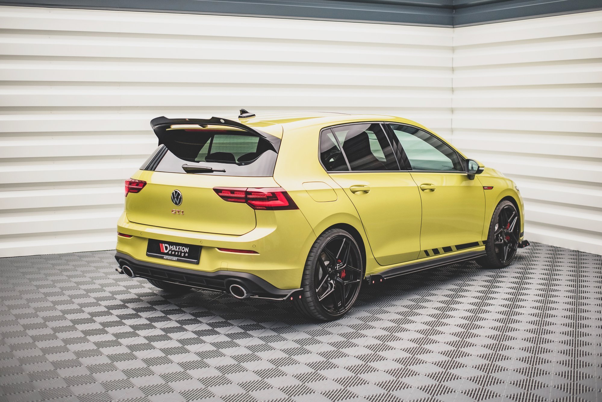 Rear Side Splitters V.1 + Flaps VW Golf 8 GTI Clubsport
