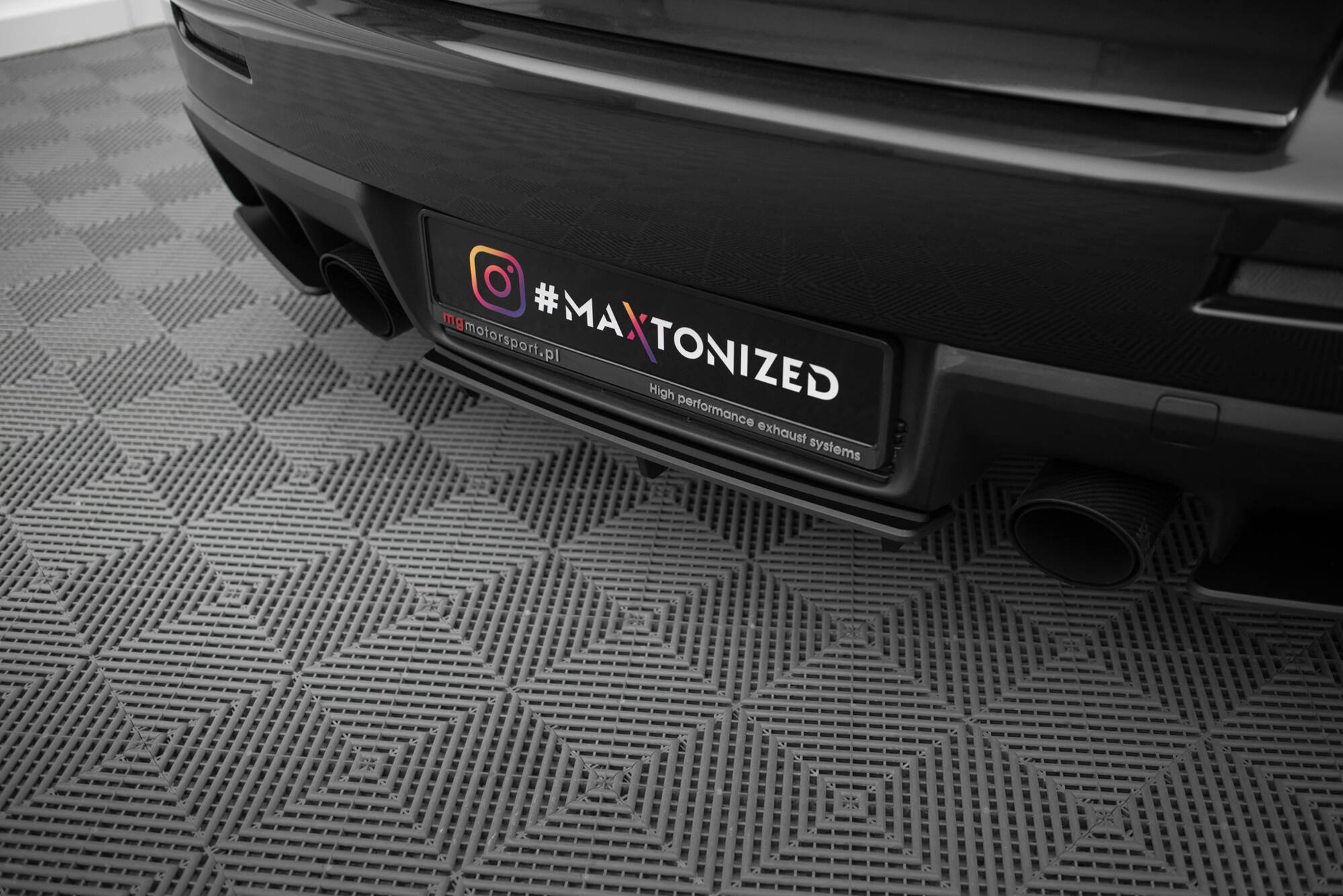 STREET PRO REAR DIFFUSER SUITABLE FOR MITSUBISHI LANCER EVO X – MAXTON DESIGN - 5