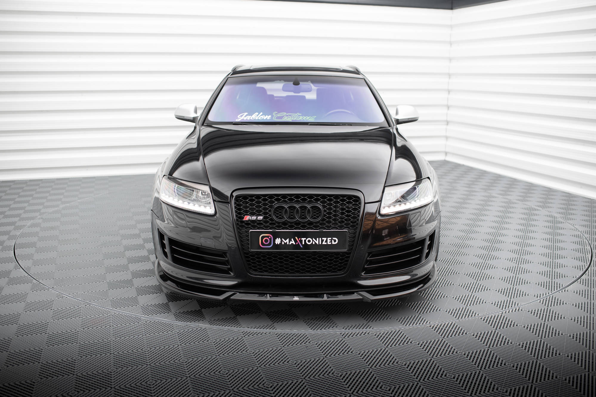 Front Splitter V.2 Audi RS6 Avant C6 - 2
