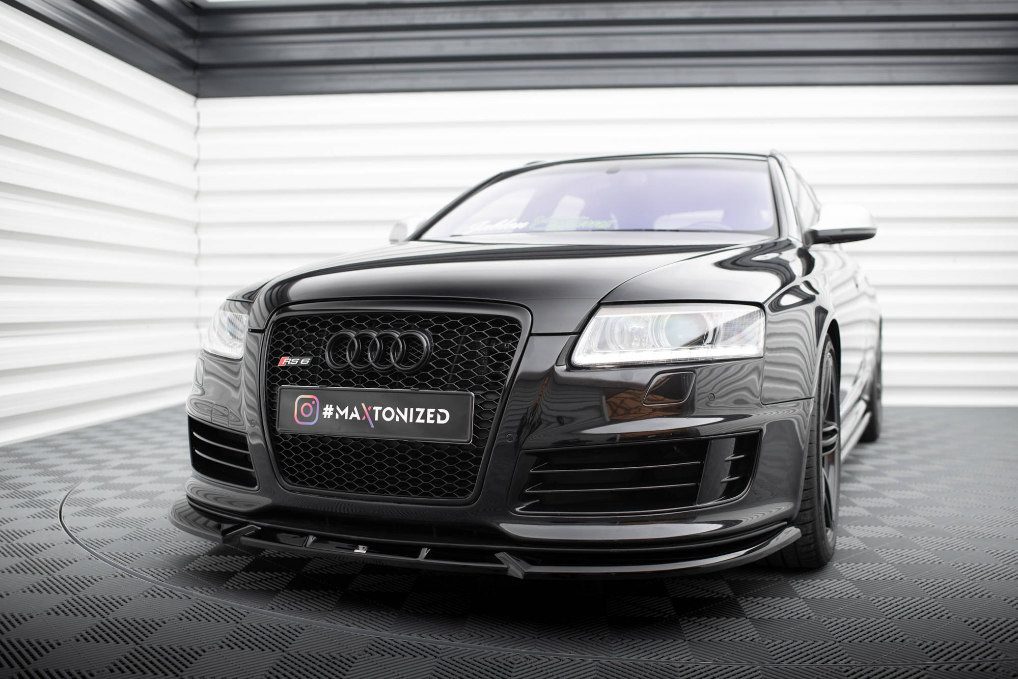 Front Splitter V.2 Audi RS6 Avant C6 - 4