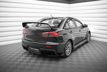 STREET PRO REAR SIDE SPLITTERS + FLAPS SUITABLE FOR MITSUBISHI LANCER EVO X – MAXTON DESIGN