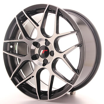 JAPAN RACING JR18 18X8,5 ET35-45 5H BLANK BLACK MA