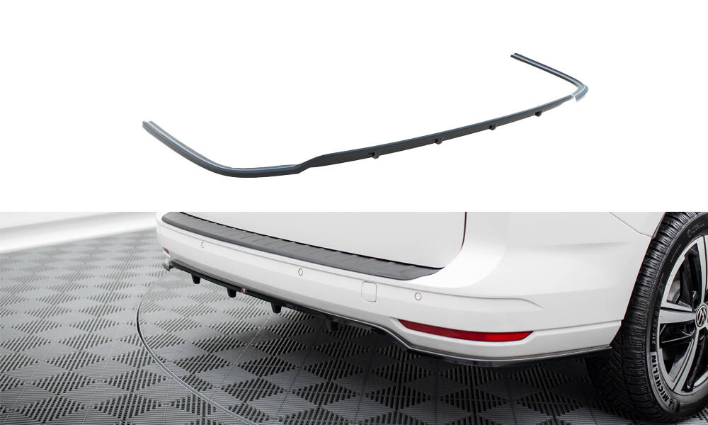 Central Rear Splitter (Vertical Bars) Volkswagen Caddy Maxi Mk5
