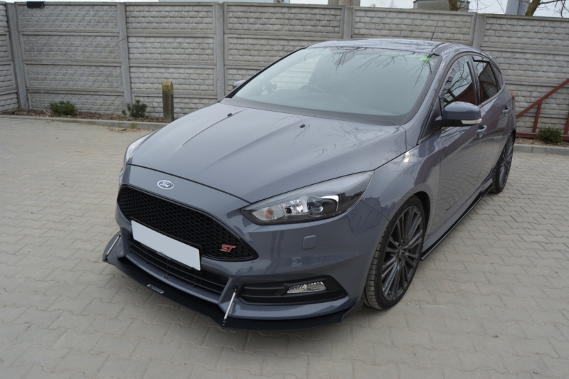 FRÄMRE STÖTFÅNGARE RACING LÄPP FORD FOCUS 3 ST - 3