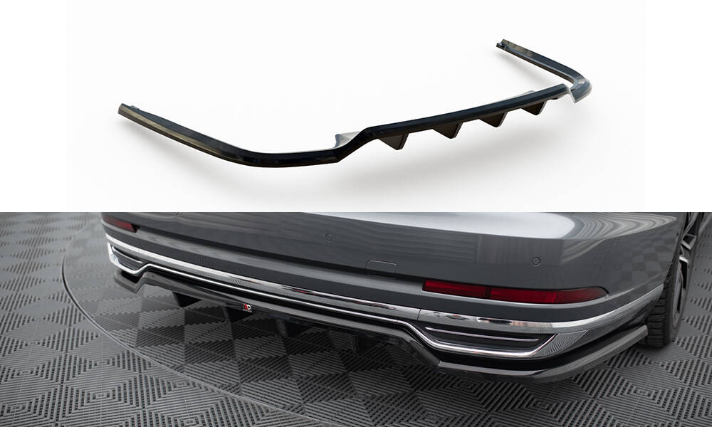 Central Rear Splitter (Vertical Bars) Audi A8 D5