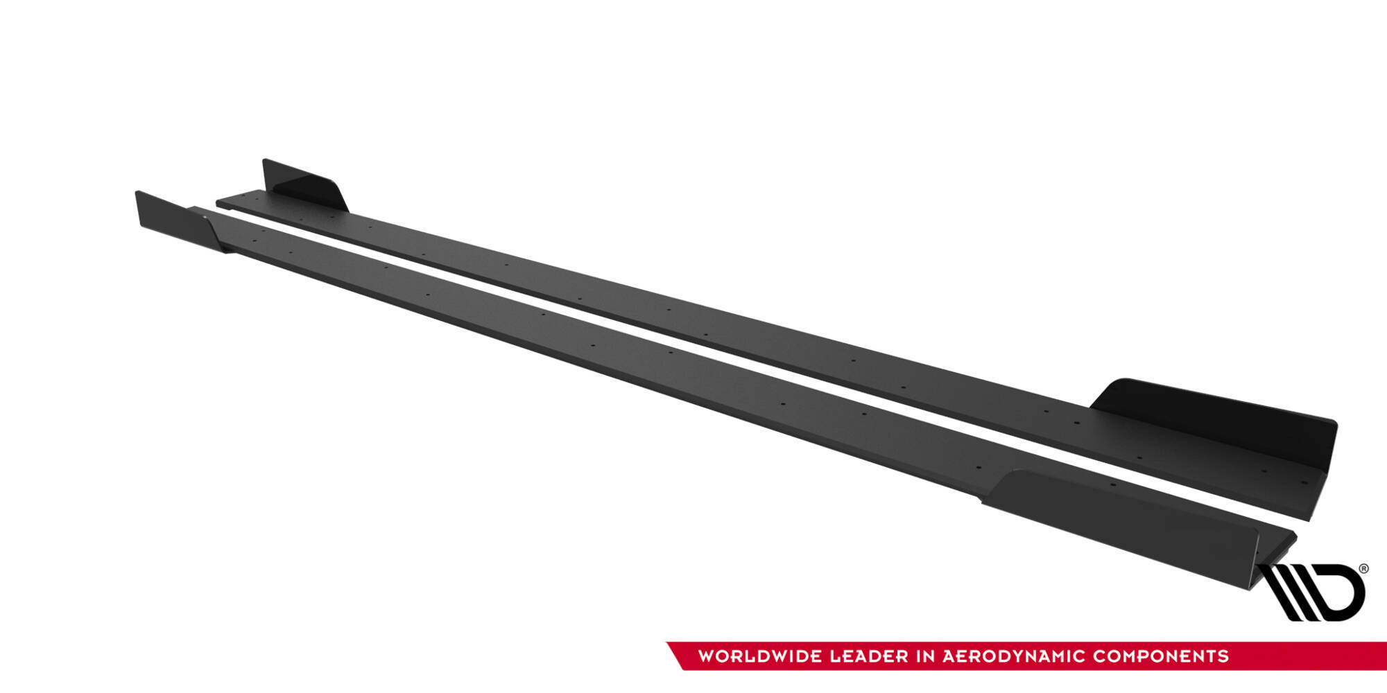 STREET PRO SIDE SKIRTS DIFFUSERS + FLAPS SUITABLE FOR MITSUBISHI LANCER EVO X – MAXTON DESIGN - 5